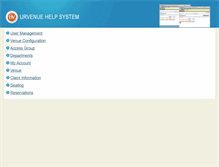 Tablet Screenshot of help.urvenue.com